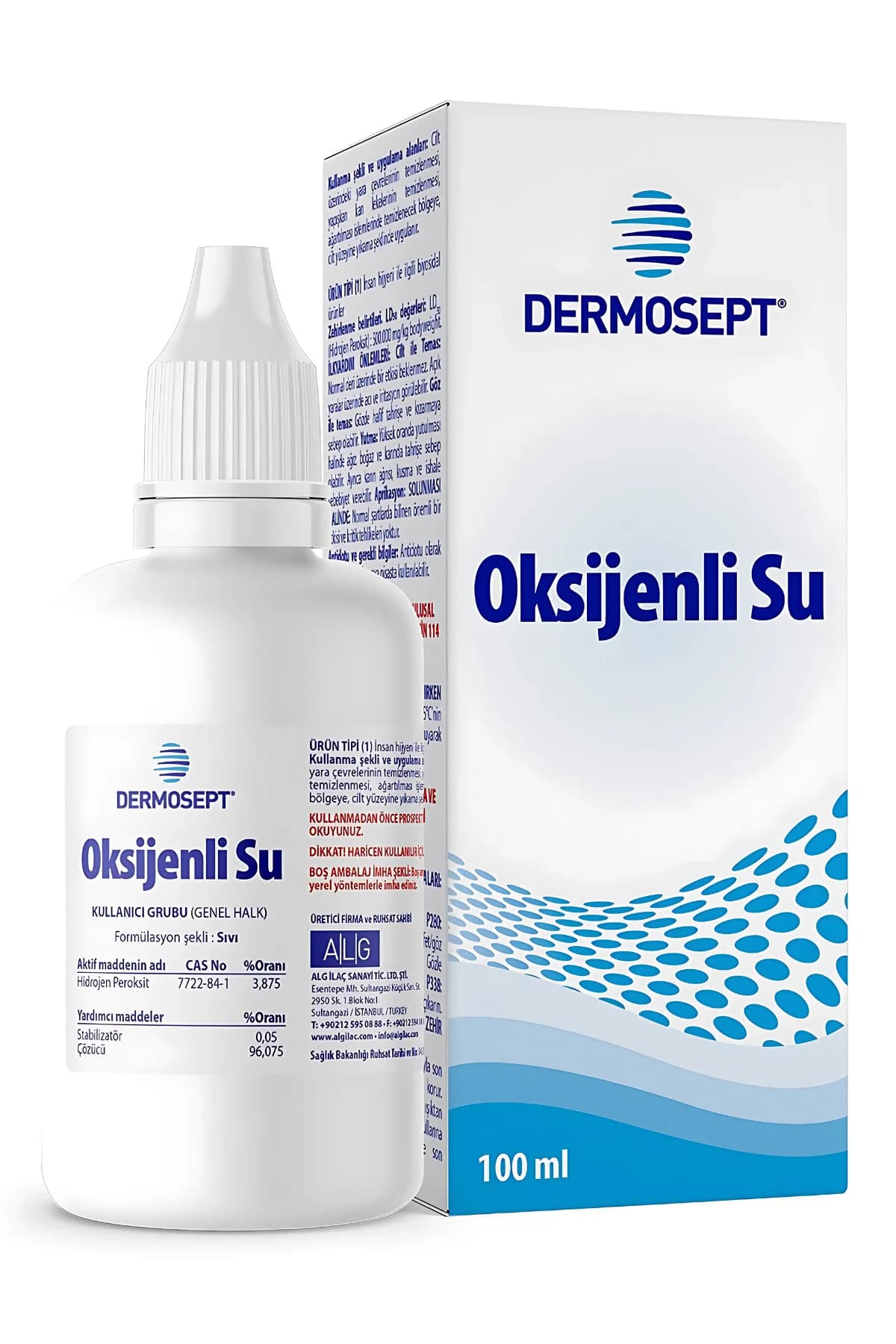 Dermosept Oksijenli Su 100 ml