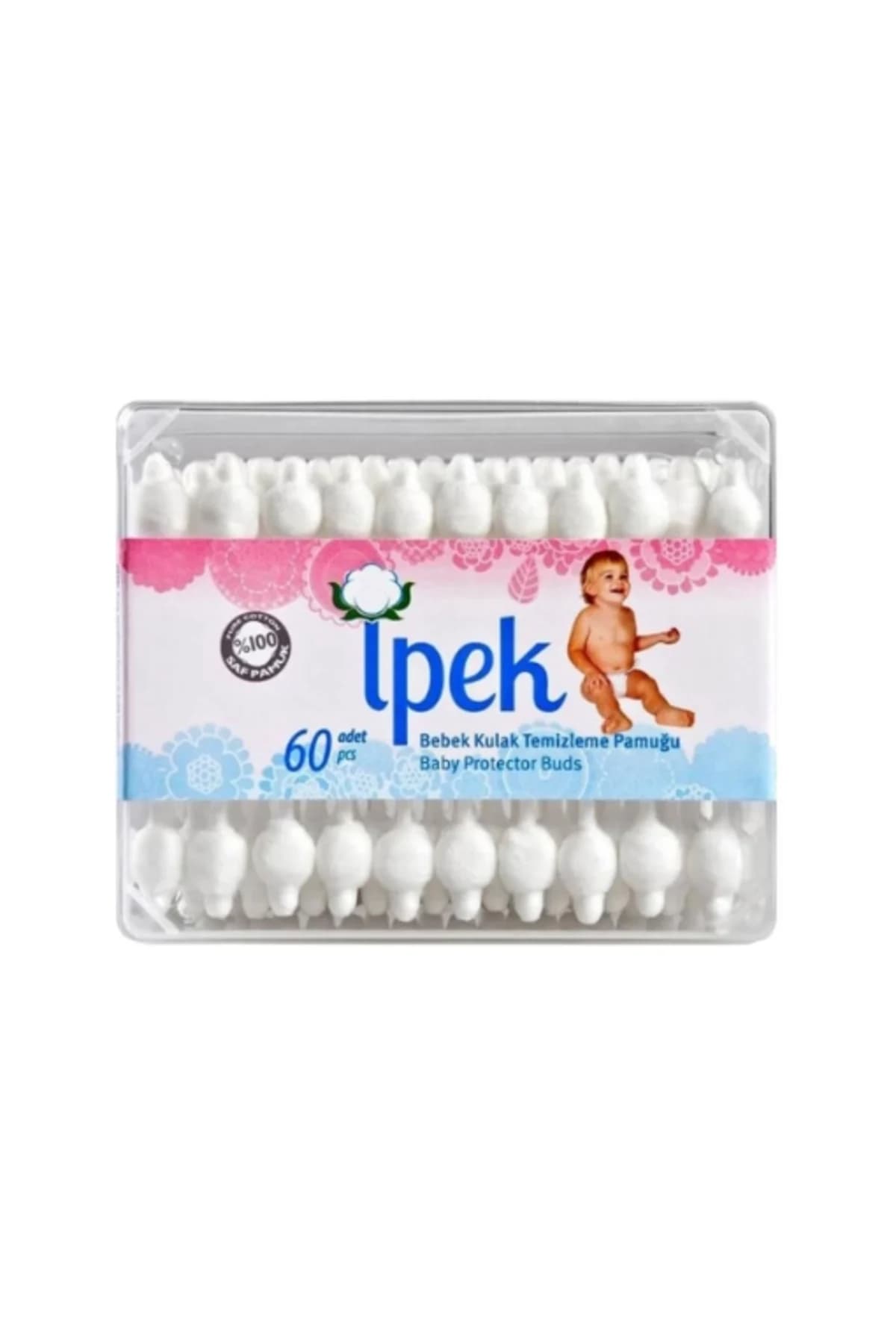 İpek Bebek Kulak Çubuğu 60'lı