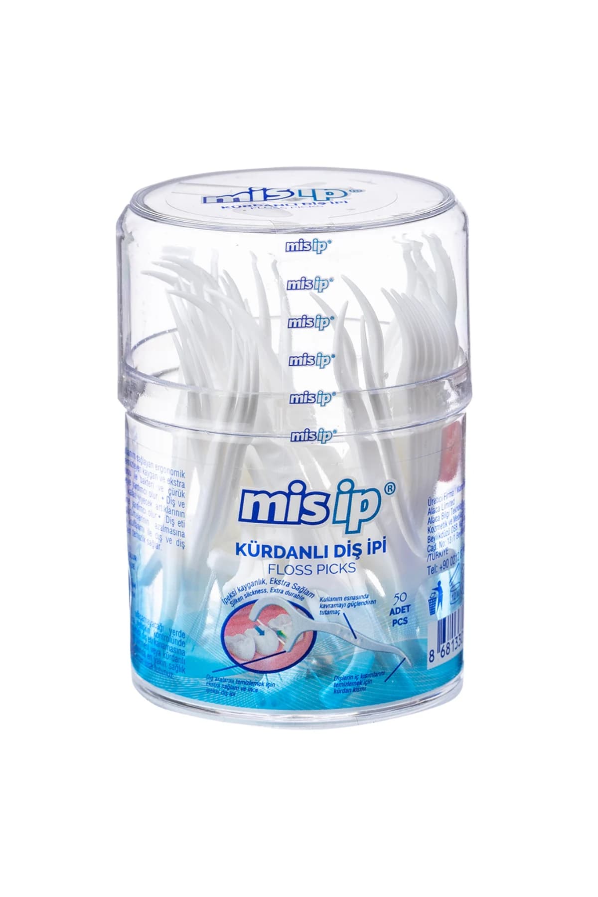 Misip Kürdanlı Diş İpi 50'li