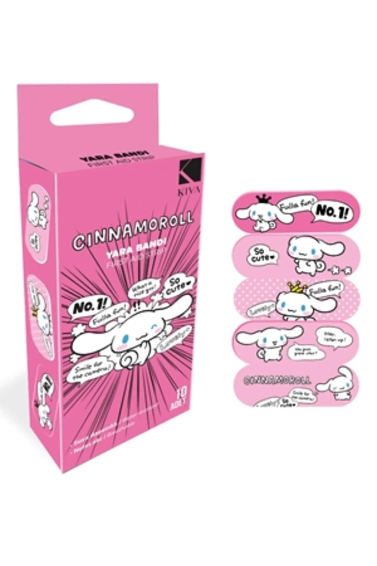 Cinnamoroll Yara Bandı 10'lu