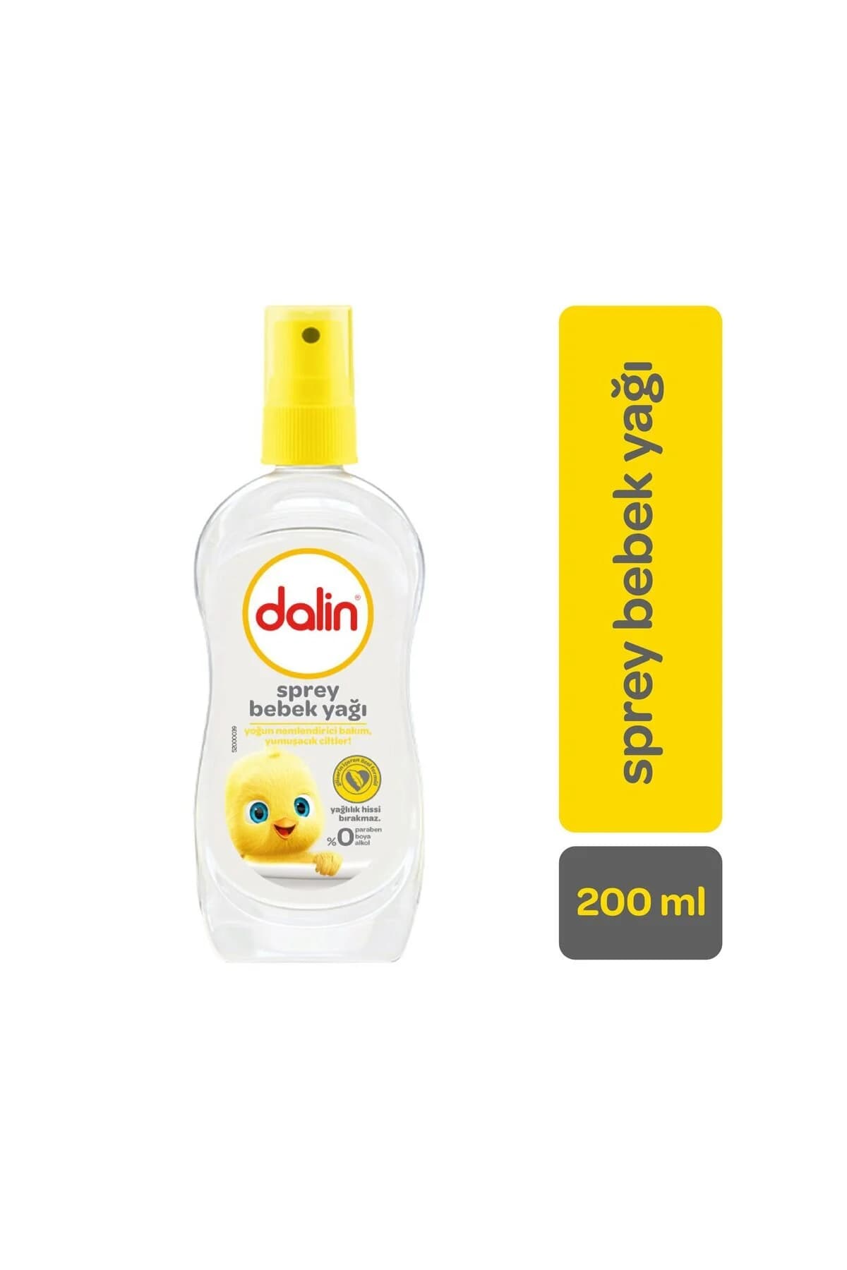 Dalin Bebek Yağı Sprey 200 ml