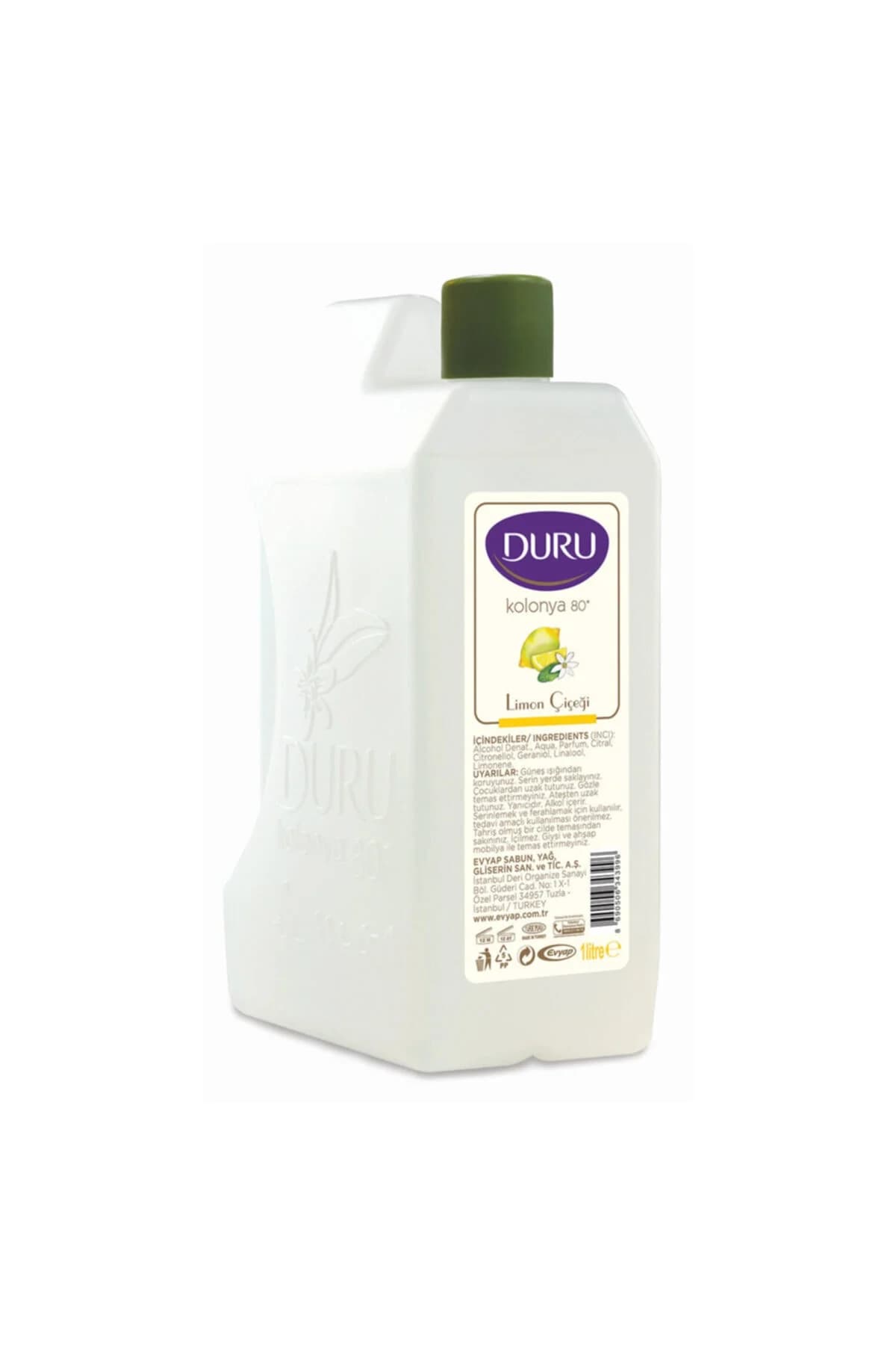 Duru Kolonya 1 lt - Görsel 1