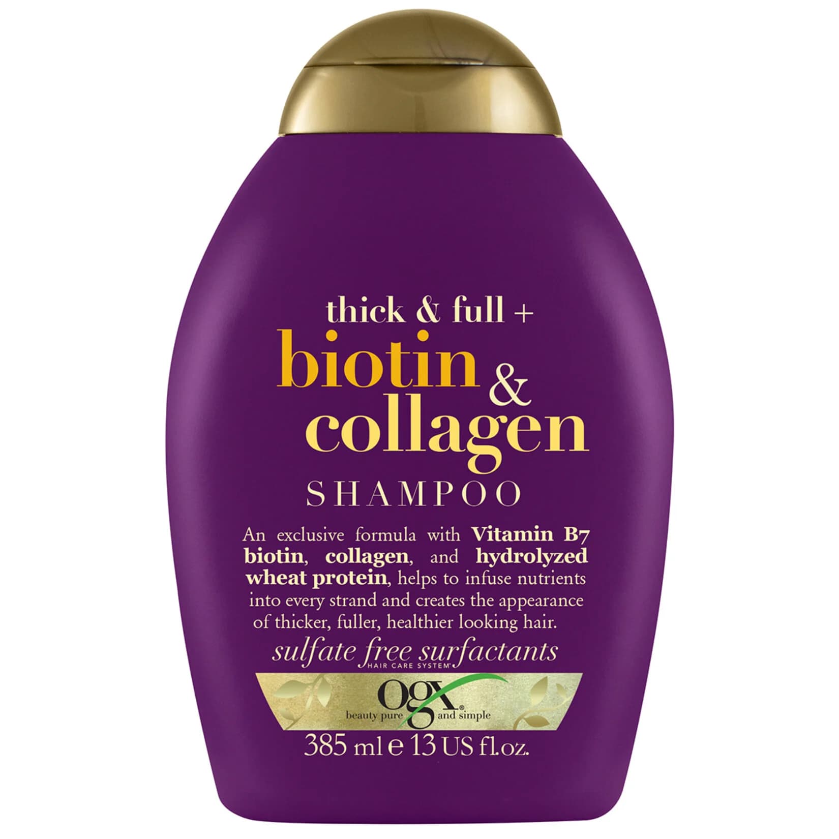 Biotin & Kolajen Dolgunlaştırıcı Sülfatsız Şampuan 385 ml Ogx