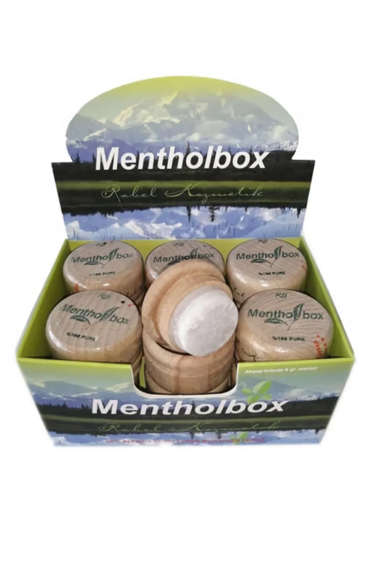 Mentholbox Migren Taşı 12'li Stant