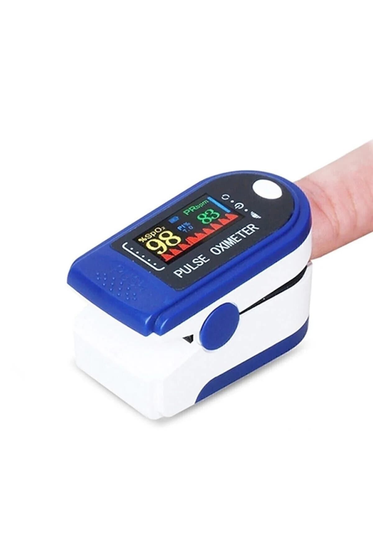 Finger Tip A3 Pulse Oksimetre Mavi - Görsel 2