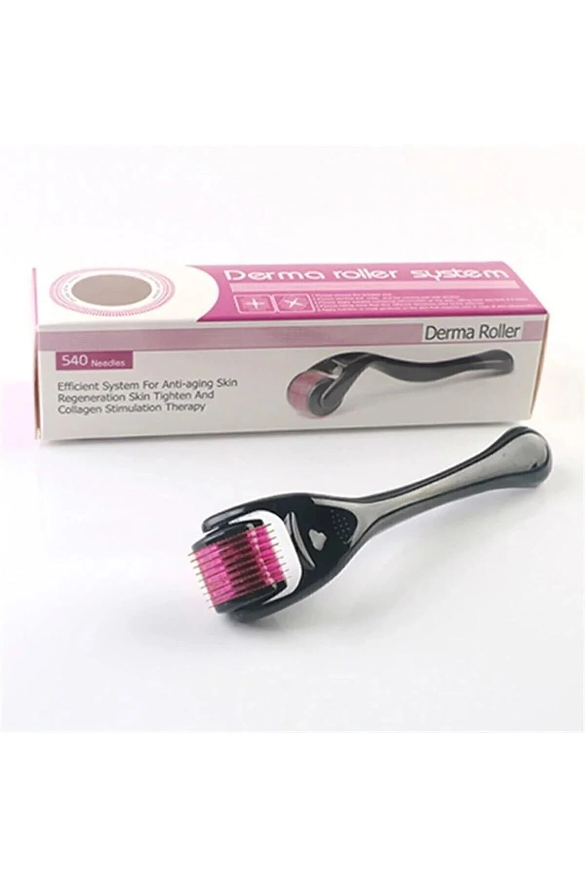Derma Roller System Titanyum Uçlu 540 Iğneli 1 mm