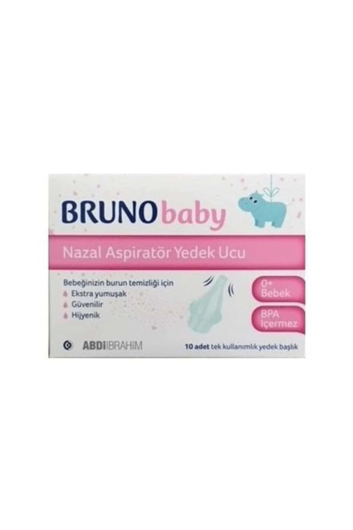Bruno Baby Nazal Aspiratör Yedek Ucu 10'lu