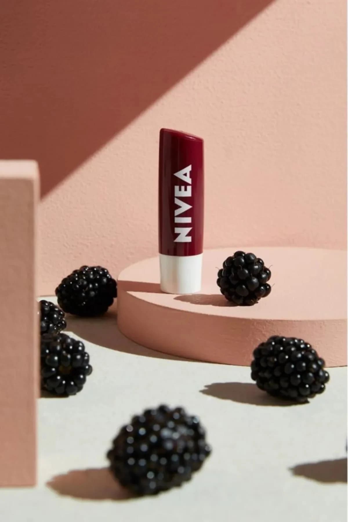 Nivea Lip Stick Böğürtlen - Görsel 5
