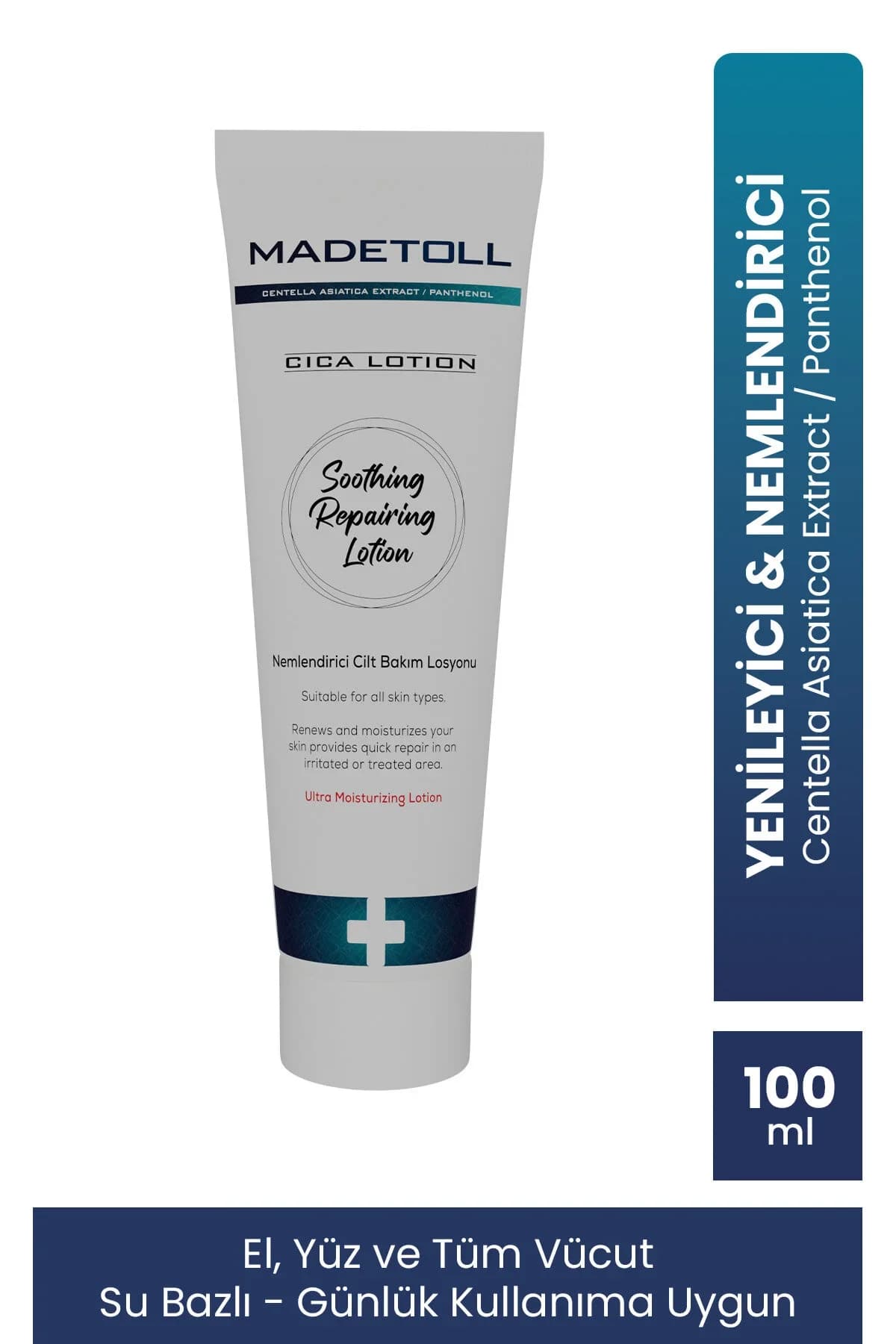 Madetoll Nemlendirici, Yenileyici Ve Yatıştırıcı Cilt Bakım Losyonu 100 ml